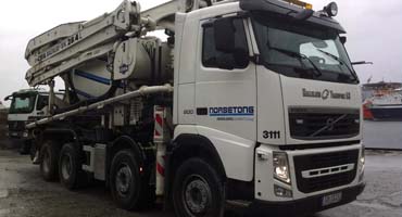 Betongtransport Betongpumping Bergen